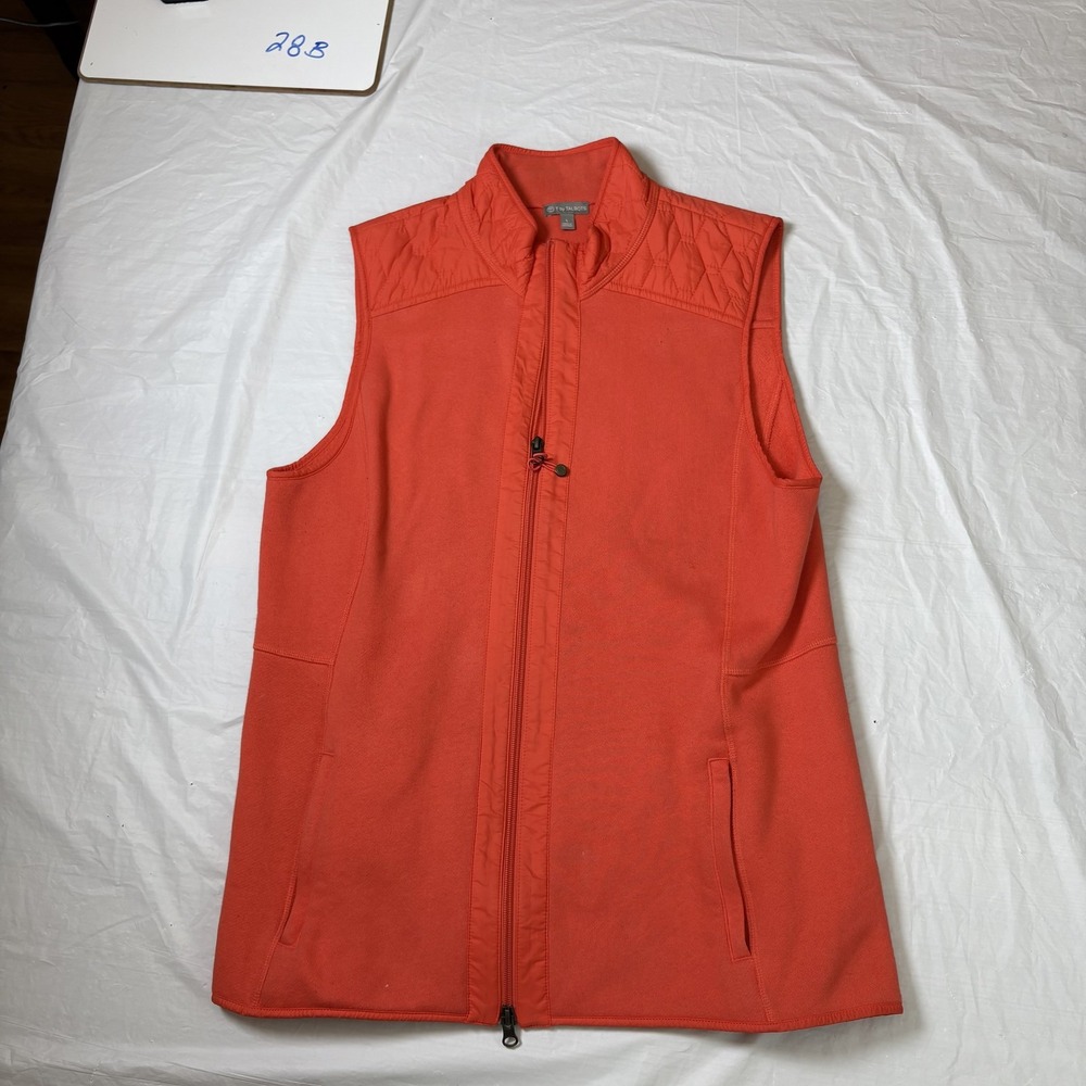 T by Talbot Womens coral vest size Large‎